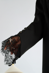 Hurra abaya ( BLACK )