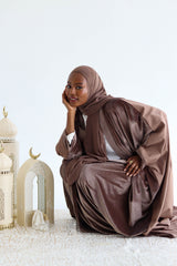 Kösem Abaya (Beige )