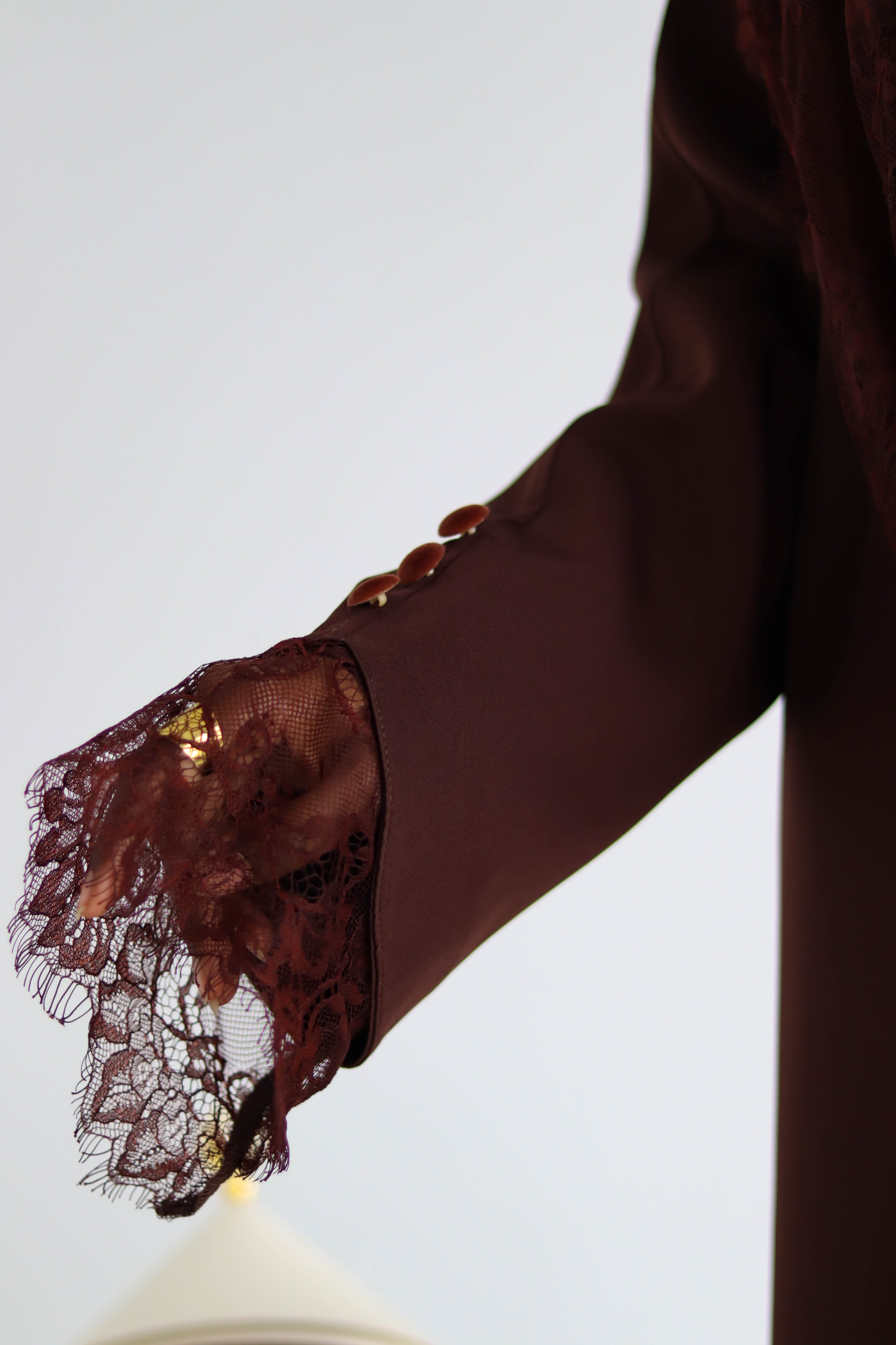 Hurra abaya ( BROWN )