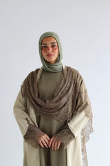 Hurra abaya ( OLIVE )